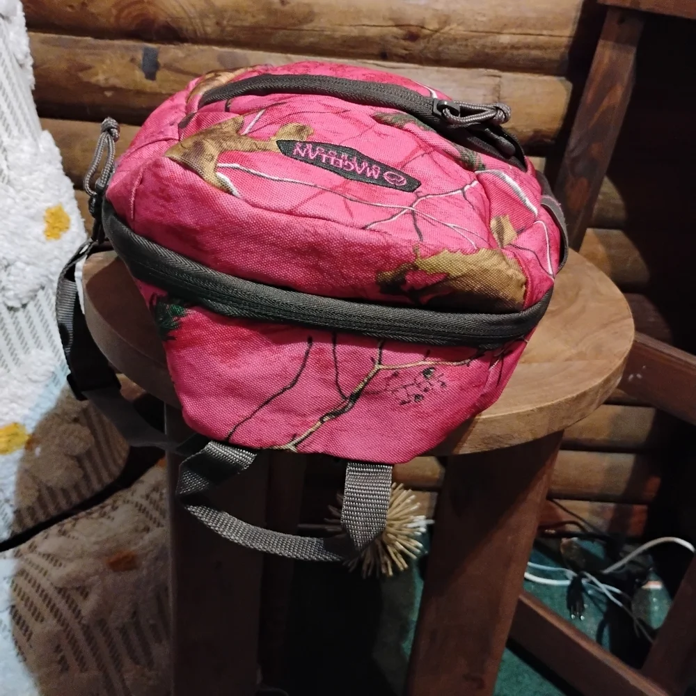 Magellan Outdoors Pink Camo Mini Backpack